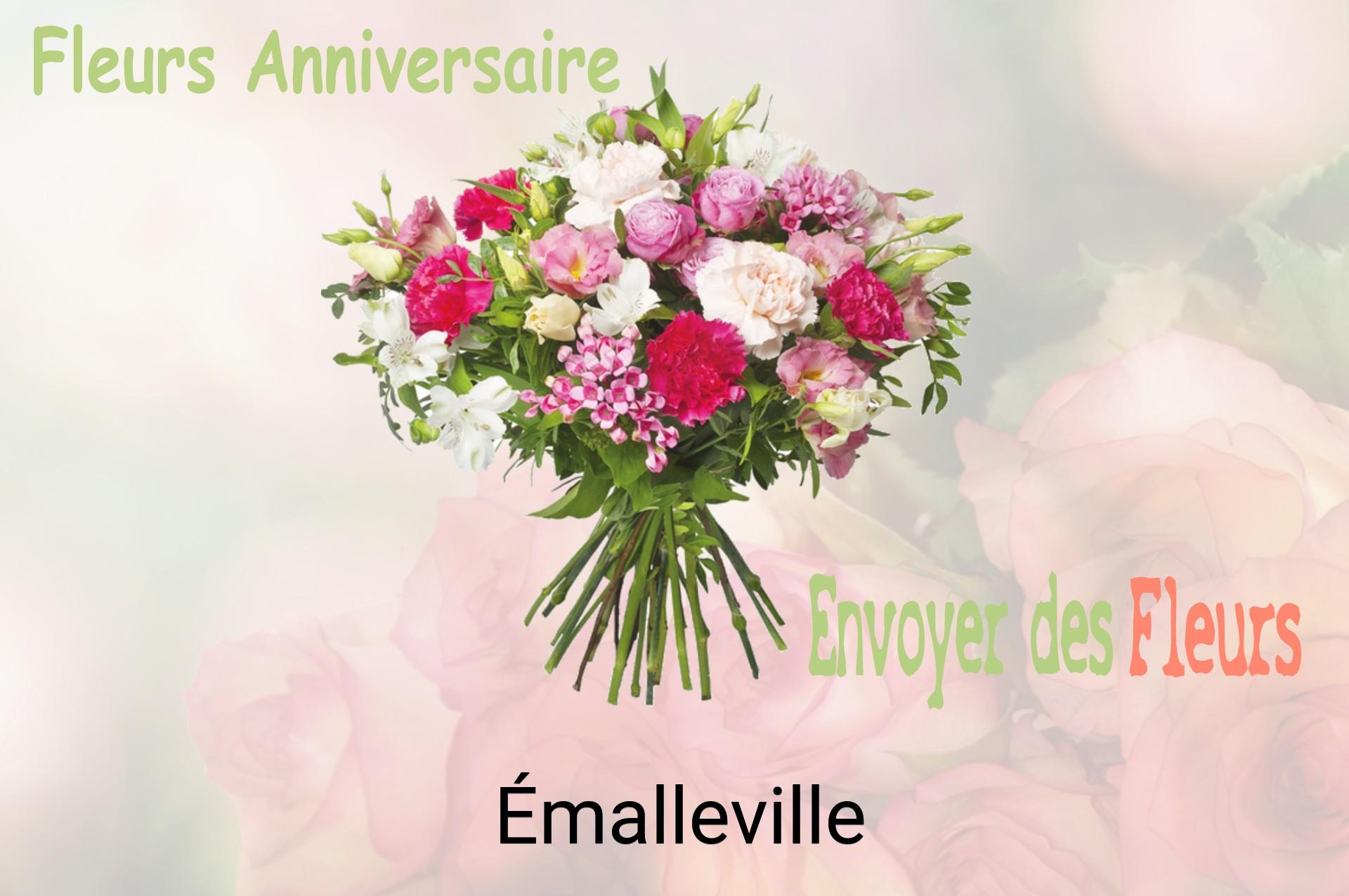 Bouquet de fleurs d’anniversaire livré à Émalleville