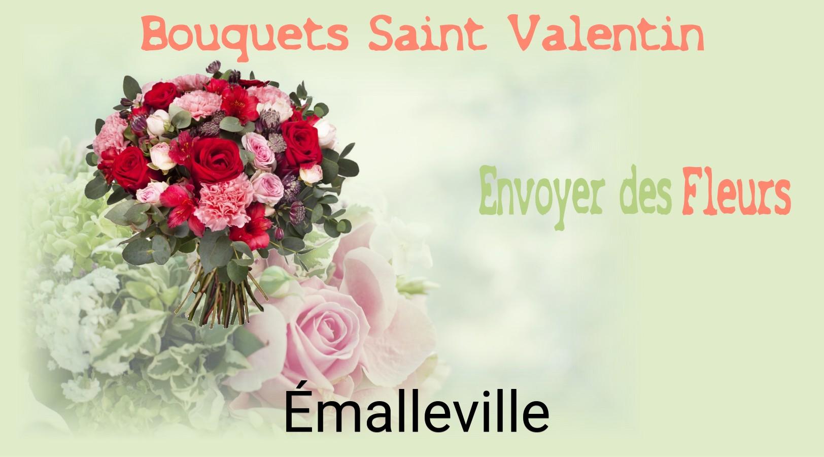 Roses de Saint-Valentin livrées à Émalleville